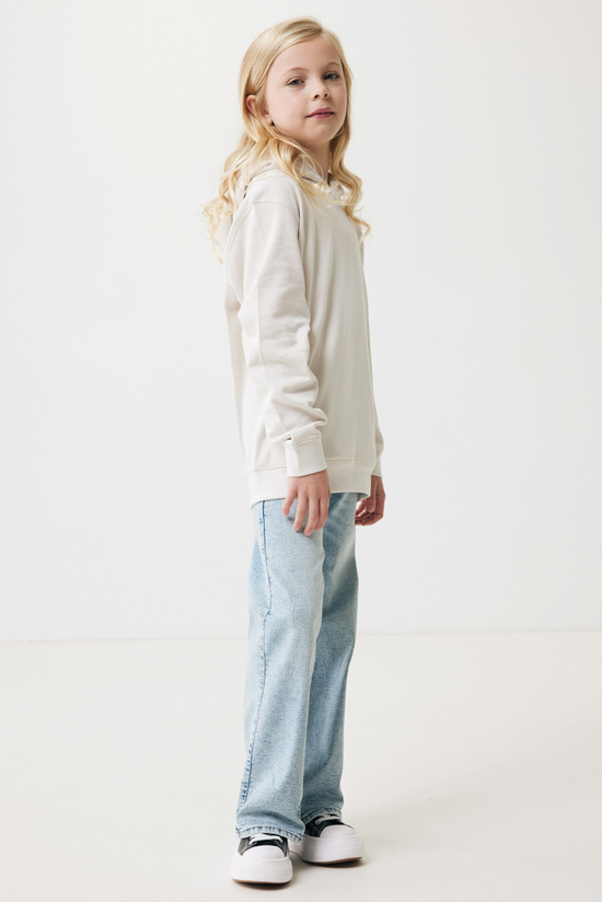 IQONIQ Yengo KidsHoodie mit Seitentaschen aus rec. Baumwolle