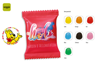 HARIBO Dragibus Werbetüte, Inhalt: HARIBO Dragibus Fruchtmix ca. 10 g