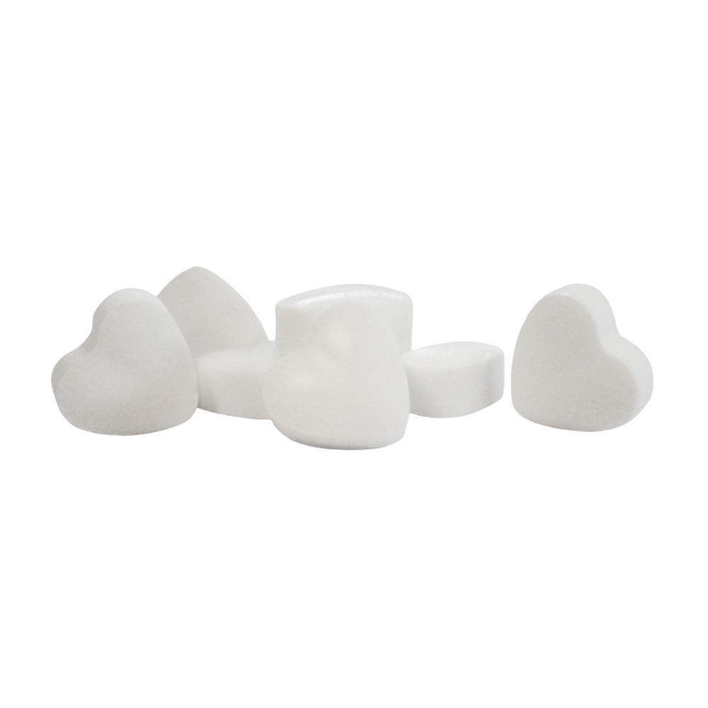Herzdose, Inhalt: Traubenzucker Herzen Zitrone ca. 18 g