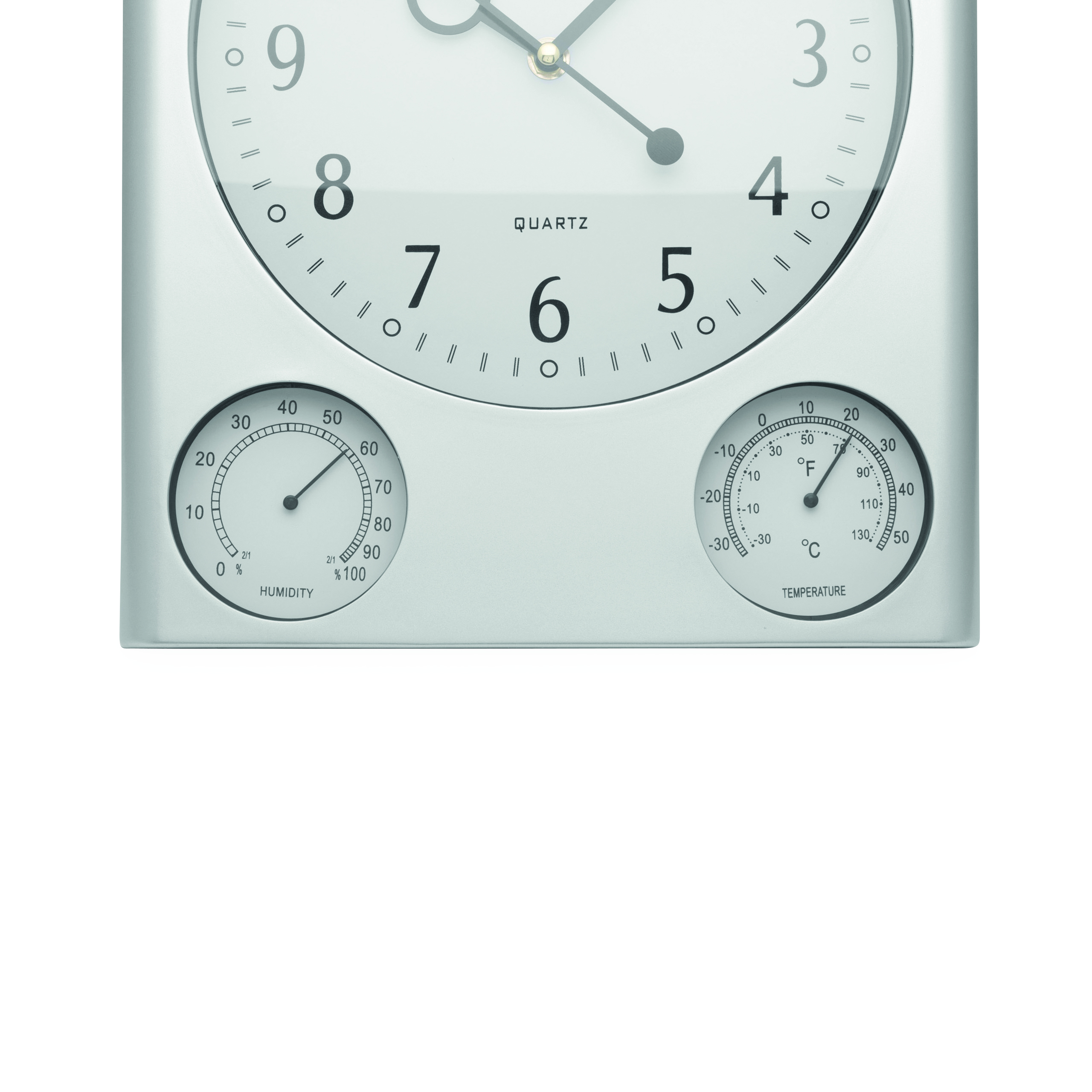 Rechteckige Wanduhr SATURN 56-0401517