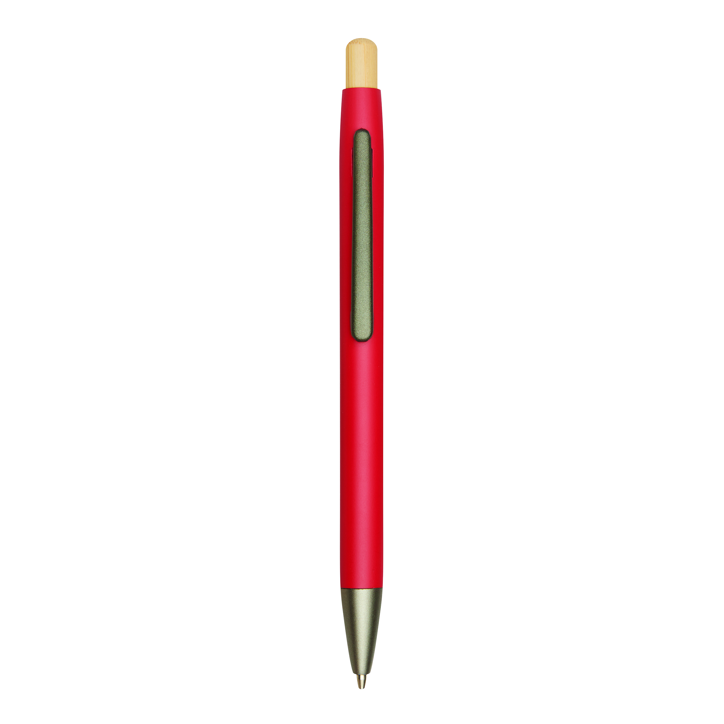Aluminium-Kugelschreiber BAMBOO PUSHER 56-1102255