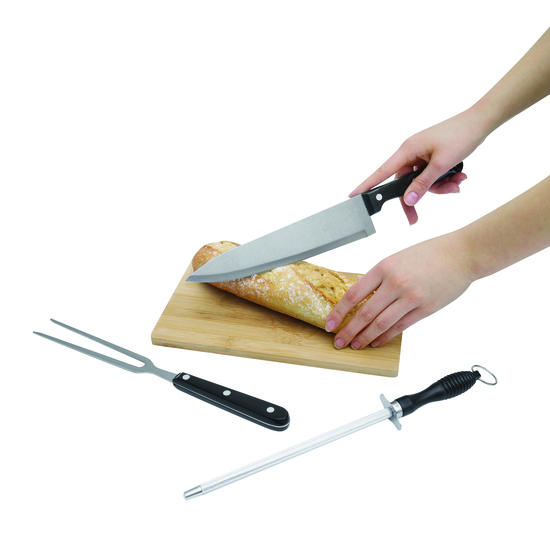 Edelstahl-Tranchierbesteck CARVE