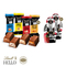 Adventskalender Lindt „HELLO“ Mini Stick Mix mit Santa, Inlay aus 100% recyceltem Material