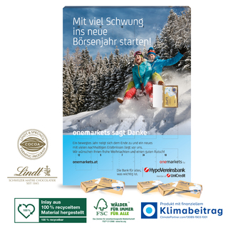 Wand-Adventskalender Lindt „Select Edition“