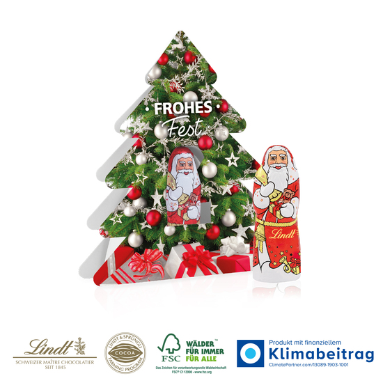 Weihnachtsbaum mit Nikolaus