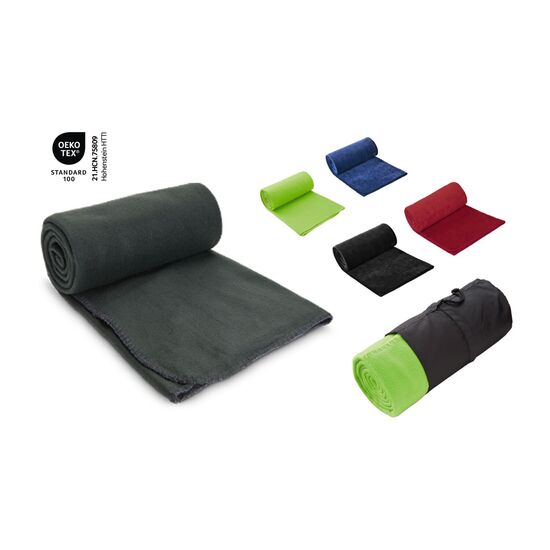 Fleecedecke WINTER SPECIAL - rot - 120 x 150 cm, 180 g/m²