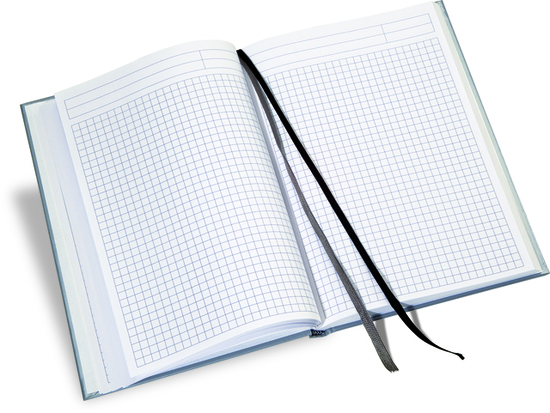 Notizbuch Office Recycling A5, dunkelgrau