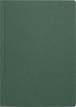 Notizheft Earth Dotted Recycling A5, dunkelgrün