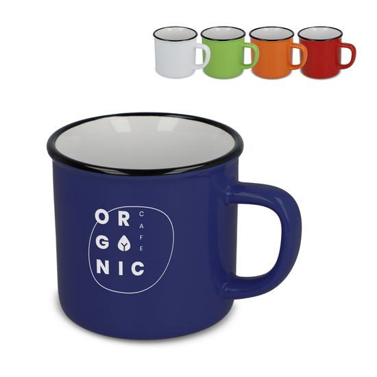 Emaille-Stil Keramikbecher 280ml