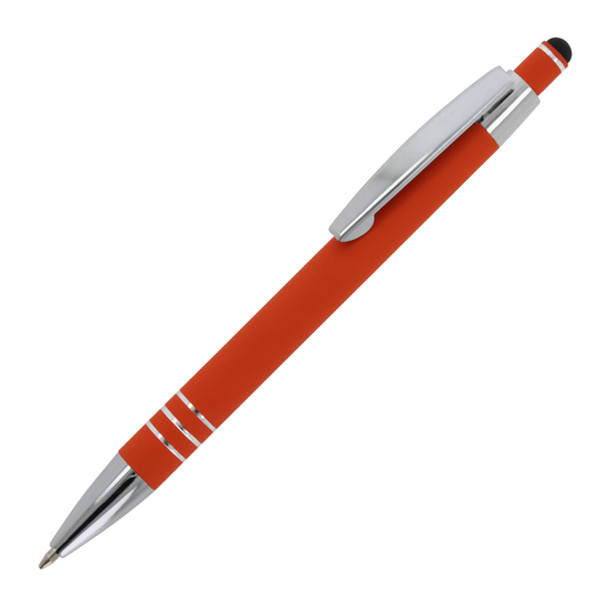 Kugelschreiber Athen Metall Softtouch