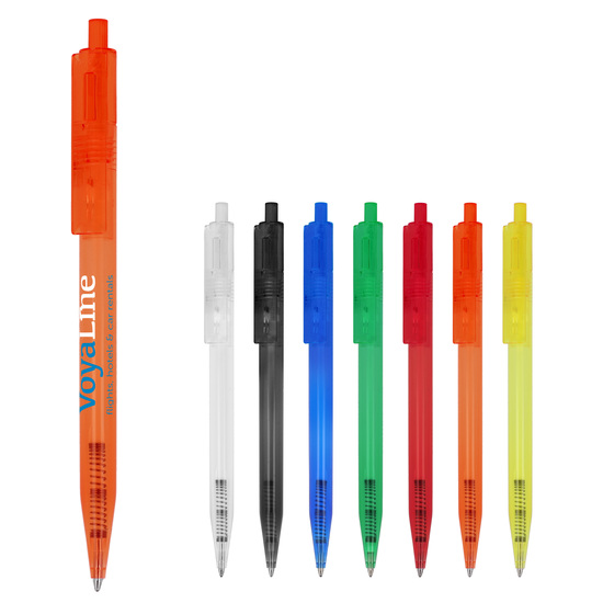 Kugelschreiber Kuma Transparent