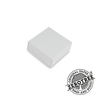 Luxus Magnetfaltkartonagen VPD083 23 x 23 x 11 cm weiss/Strohfasern