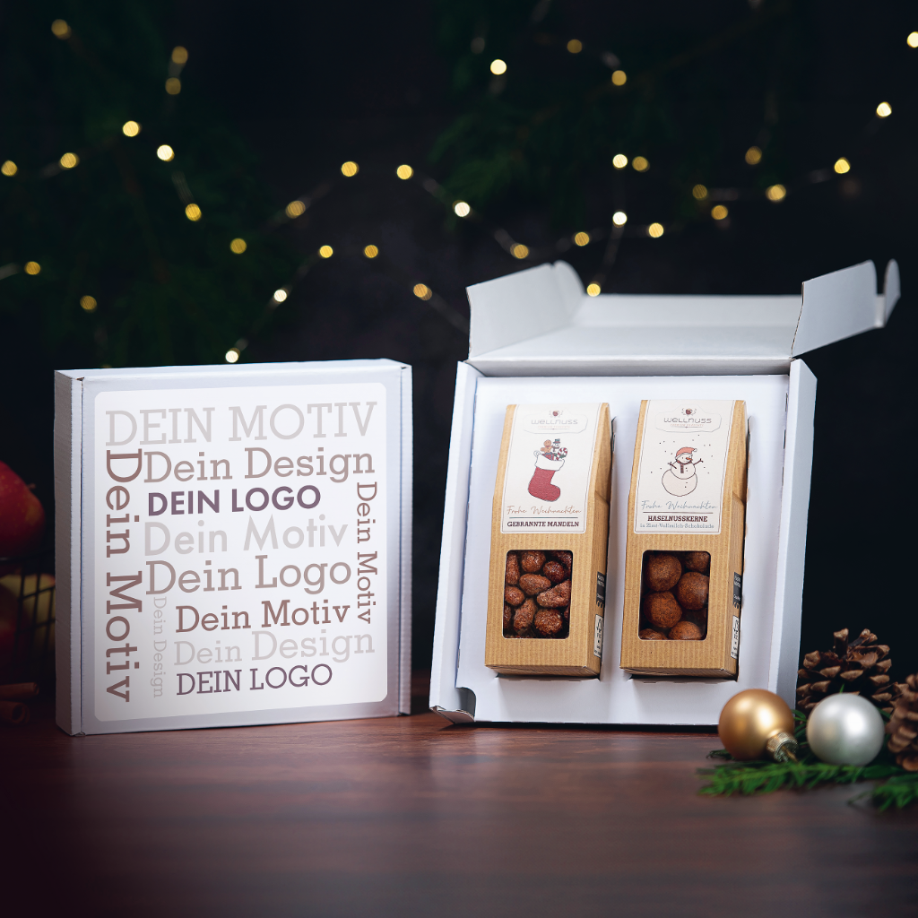 Geschenkkarton mit 2 Faltschachteln