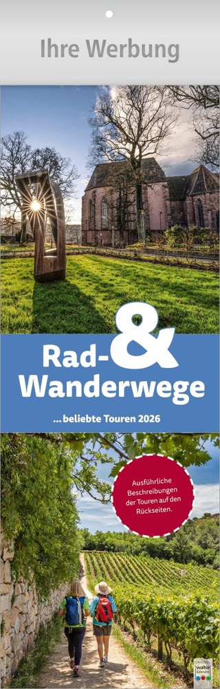Rad- und Wanderwege - Streifenkalender