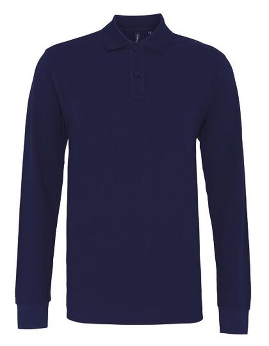 AQ030 Asquith & Fox Men´s Classic Fit Long Sleeved Polo