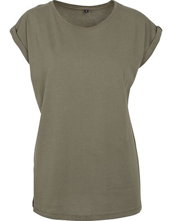 Ladies` Extended Shoulder Tee