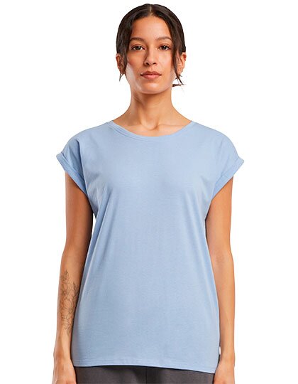 Ladies` Extended Shoulder Tee