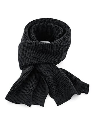 Classic Waffle Knit Scarf