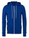 Unisex Zip-Up Poly-Cotton Fleece Hoodie