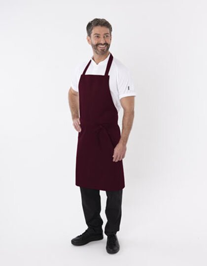 DL010 Bib Apron With Adjustable Halter