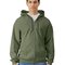 GSF600 Gildan Softstyle® Midweight Fleece Adult Full Zip Hooded Sweatshirt