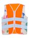 KX121K Korntex Children´s Safety Vest Action Dinosaurs CO² Neutral