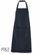 Denim Bib Apron "Grant" with Pocket