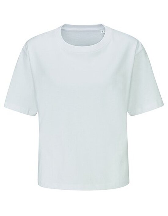 P198 Women's Cropped Heavy T