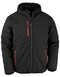 RT240 Recycled Black Compass Padded Winter Jacket