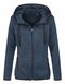 Knit Fleece Jacket Women