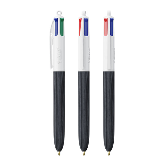 BIC® 4 Farben Wood Style