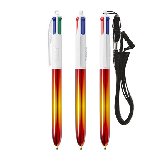 BIC® 4 Colours® Flaggen Kollektion + Schlüsselband